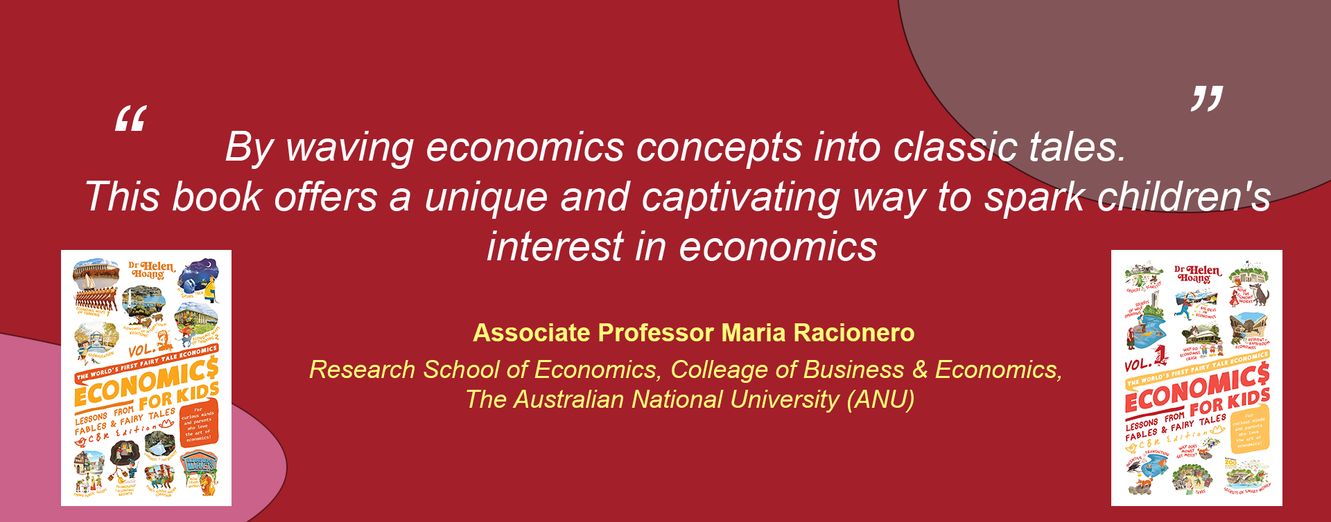 Economic for Kids - Associate Professor Maria Racionero - Testimonial
