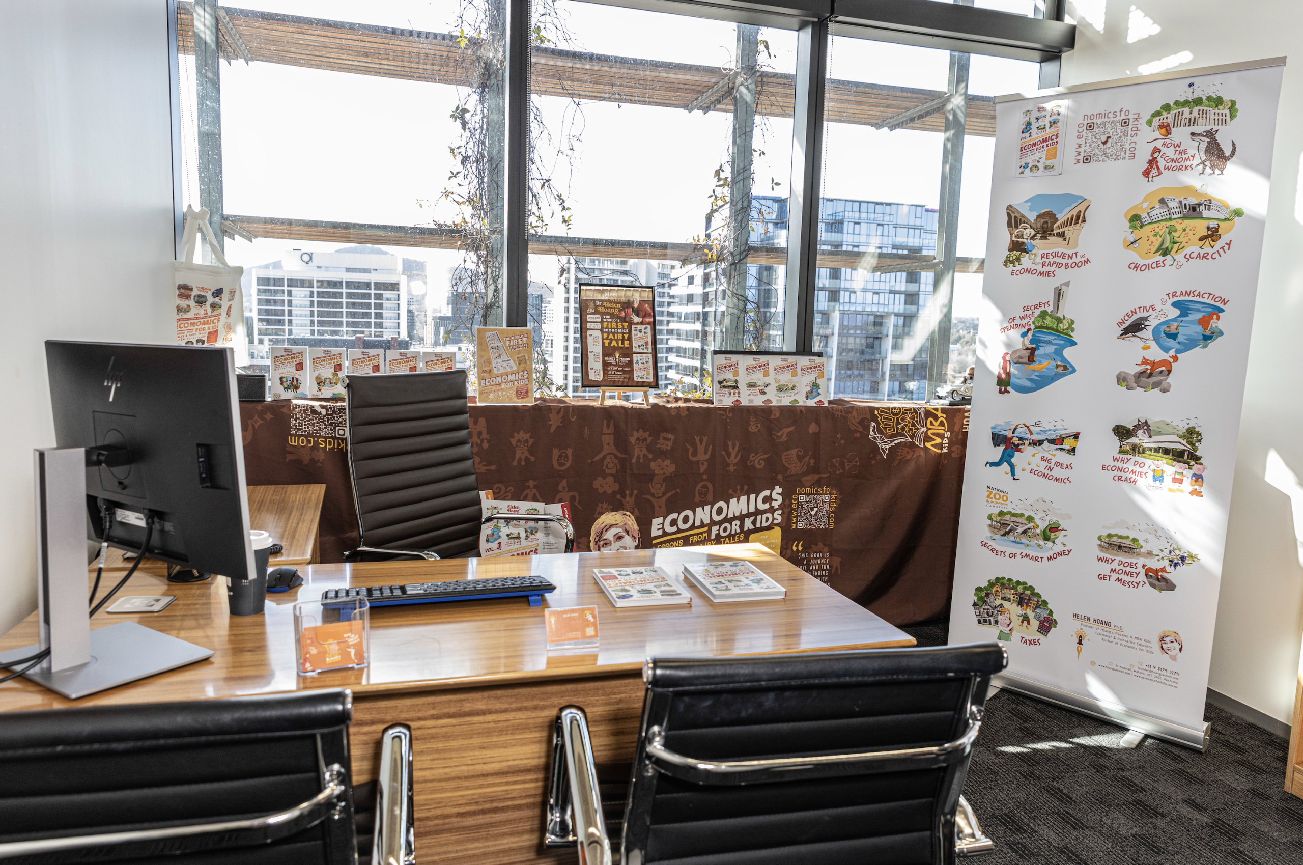 Economics For Kids Office at Nishi Building Canberra